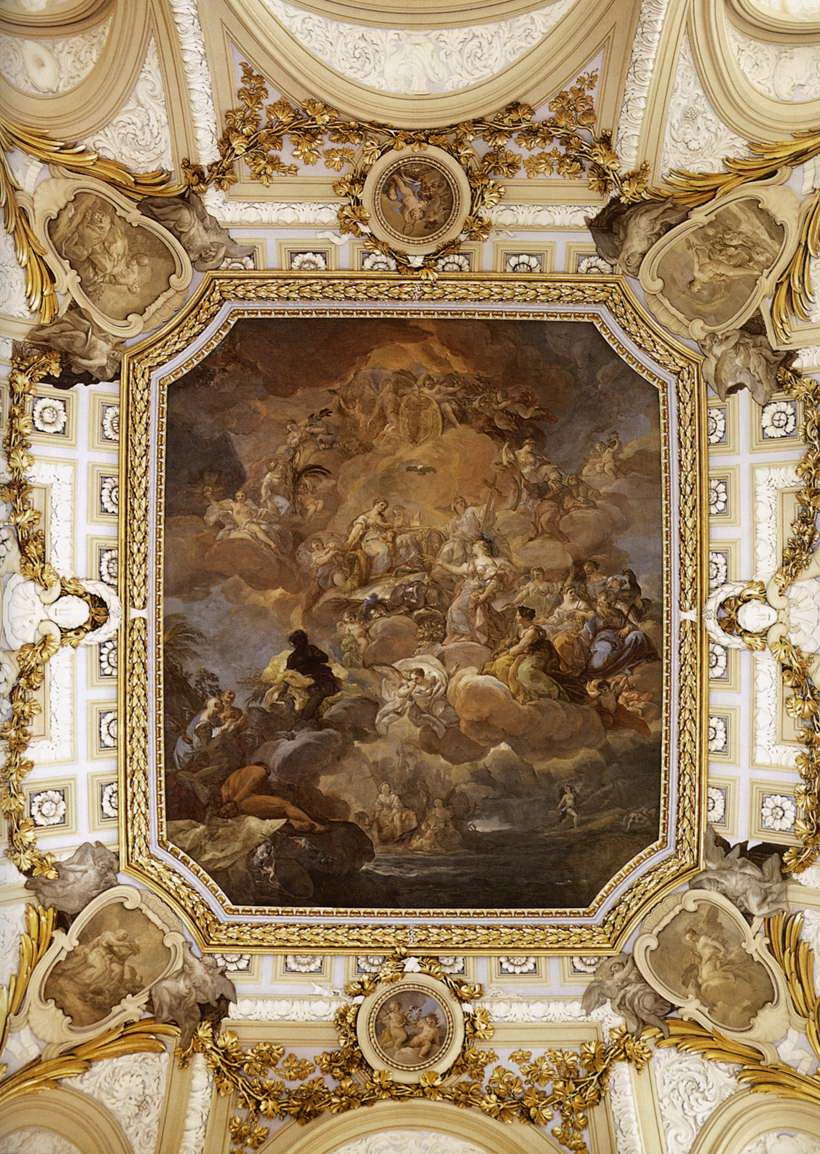 La religione protegge la Spagna - Palacio Real, Madrid